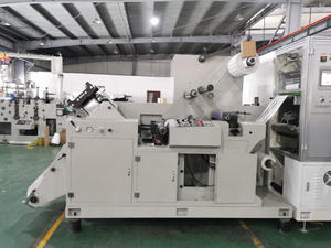 250 m/min blank label rotary die cutting machnie with automatic turret