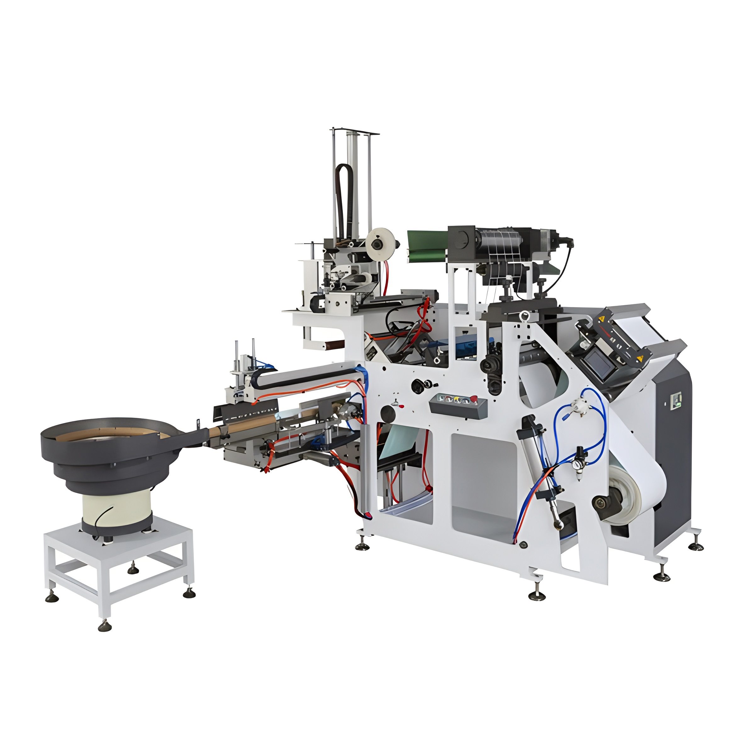 Turret Non Stop Adhesive Label Multi-layer Film Rotary Die Cutting And Slitting Machine