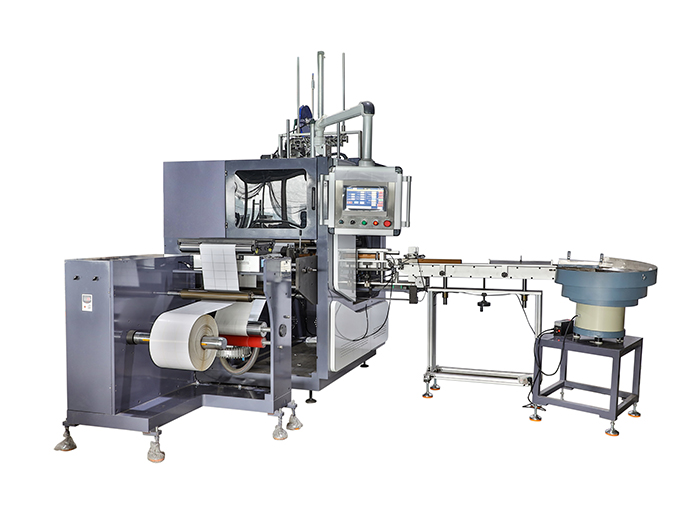 Glueless Adhesive Label 4 Shaft Turret Rewinder Rewinding Machine