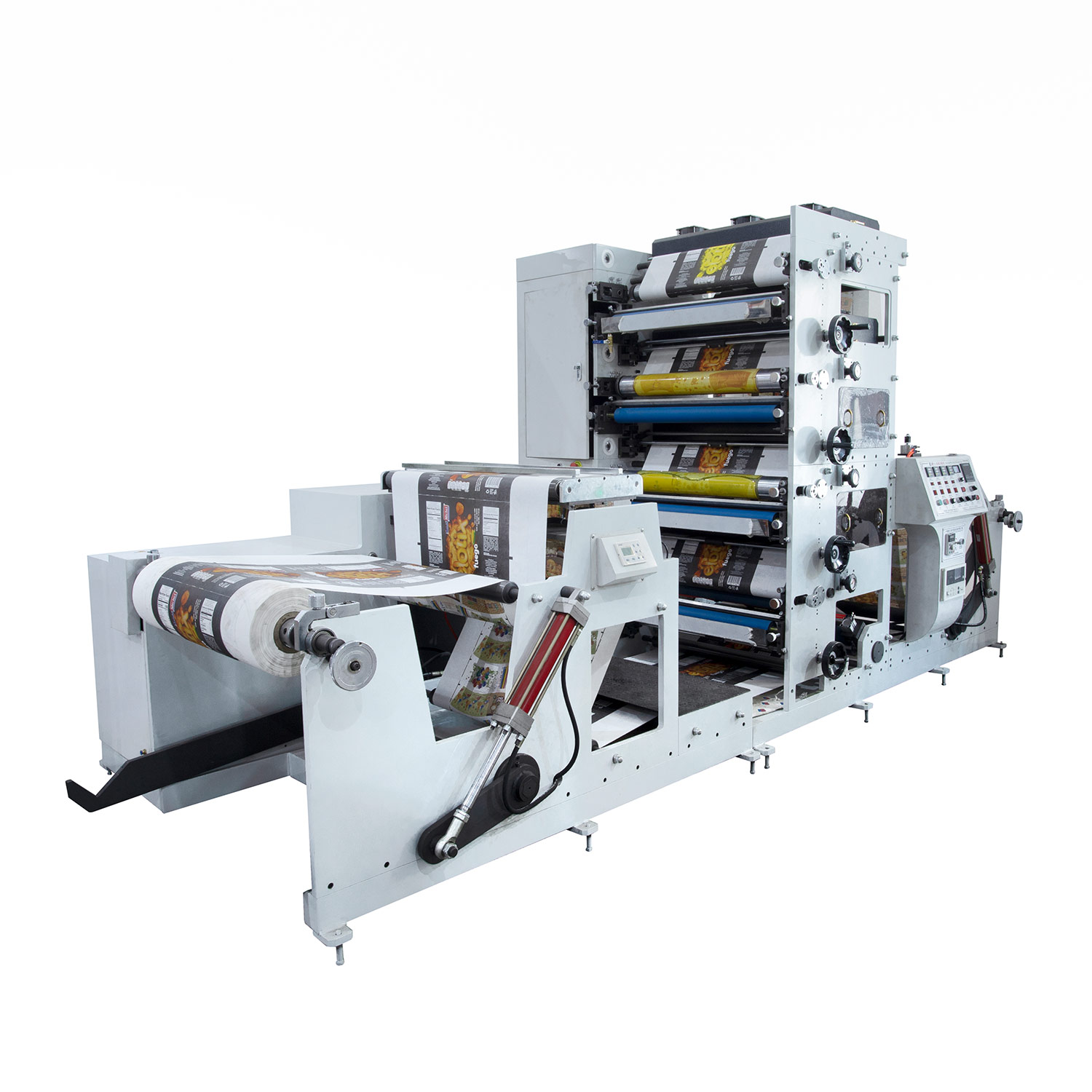 3+3 Color Flexo Printing Press: Advanced Technology for Greaseproof Paper And Aluminum Foil Applications