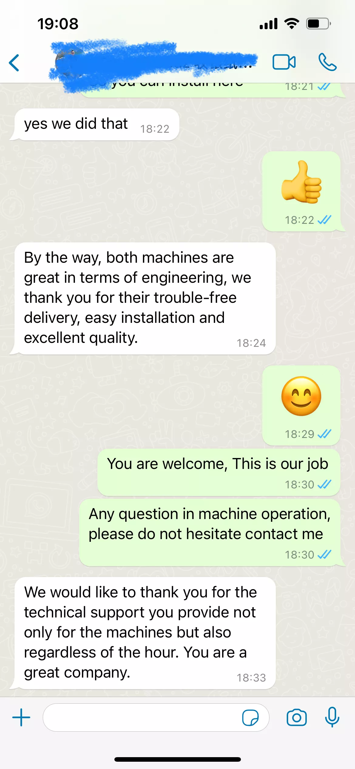 Customer reviews for 3+3 Color Flexo Printing Press 2