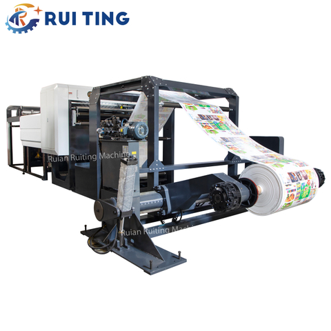 Prefessional 1700 width A4 size printed pape rotary roll to sheet cutting machine