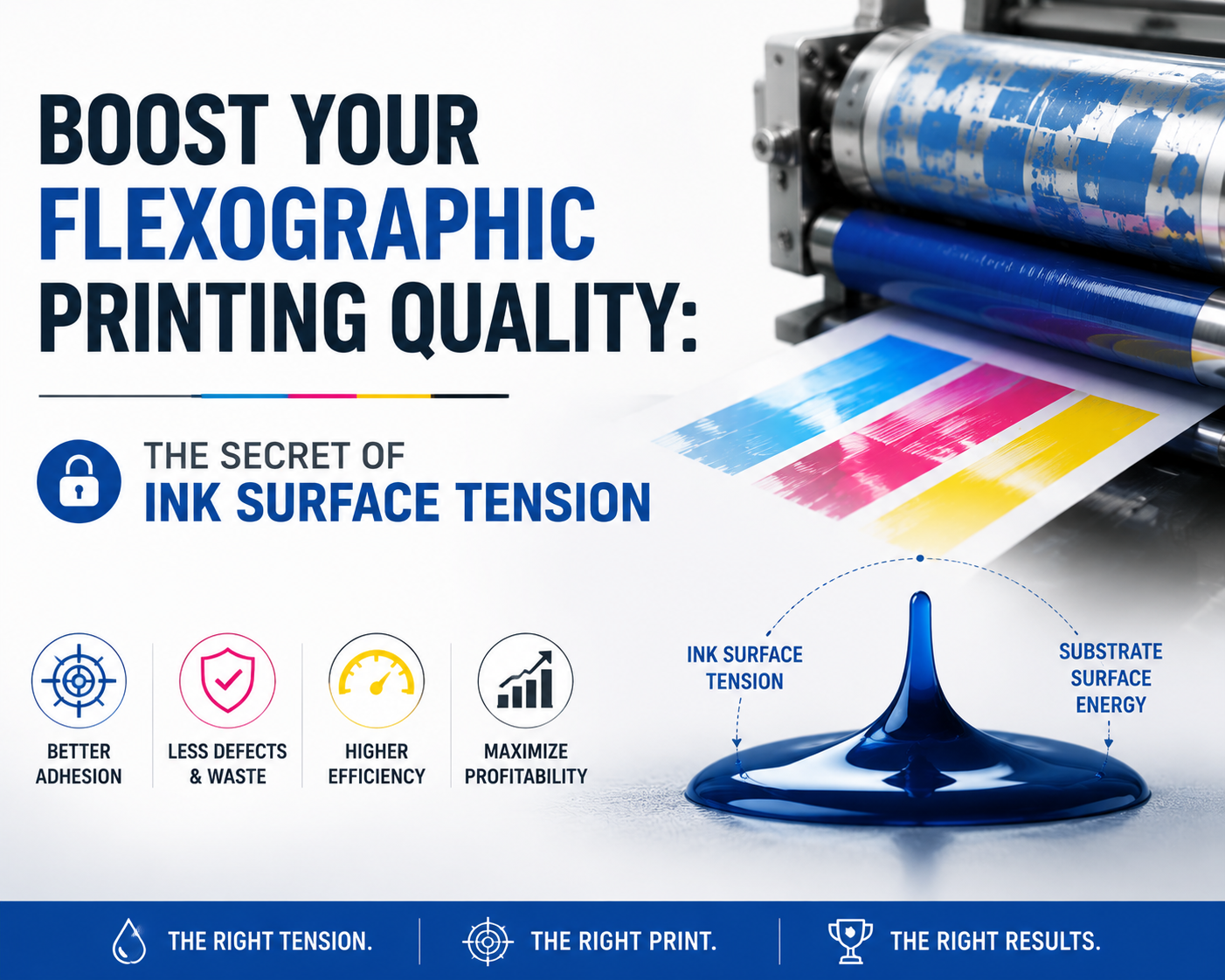 Boost Your Flexographic Printing Quality: The Secret of Ink Surface Tension