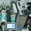 Online Ink Pump Flexo Printing Machine With Rotary Die Cutting And Slitting Unit